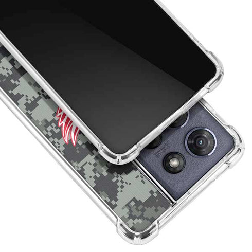 NHL Detroit Red Wings Camo Moto G Play 5G (2025) Clear Case